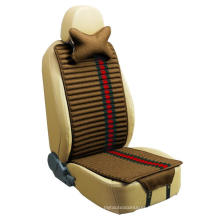 Car Seat Cover Flat Shape Double Sides Use with Linen and Pleuche-Brown